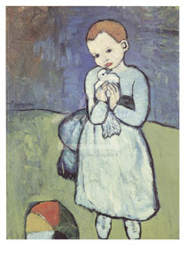 Picasso's Boy with a Dove